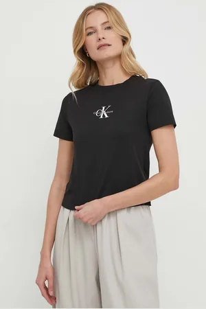 Calvin Klein Bavlněné tričko barva, J20J223113
