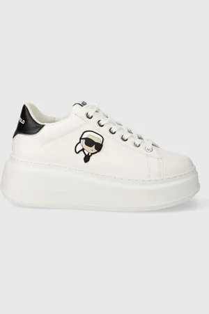 Karl Lagerfeld Kožené tenisky ANAKAPRI barva, KL63530N