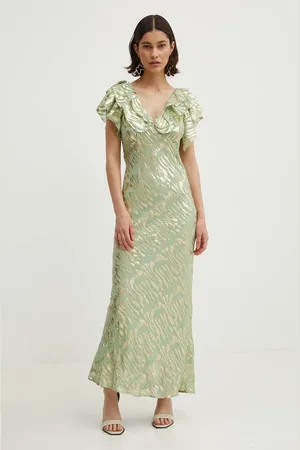 Never Fully Dressed Šaty Tilda Dress barva, maxi, NFDDR1350