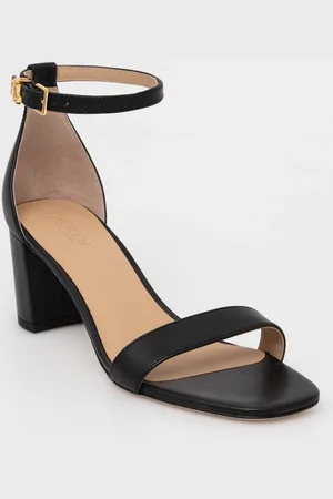 Ralph Lauren Kožené sandály Logan barva, 802927949001