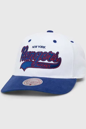 Mitchell & Ness Bavlněná baseballová čepice NHL NEW YORK RANGERS barva, s aplikací