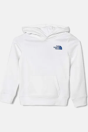 The North Face Dětská mikina REDBOX REGULAR P/O HOODIE barva, s kapucí, s potiskem, NF0A89H9FN41
