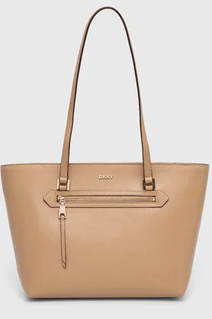 DKNY Kožená kabelka barva, R42A3E20