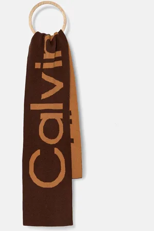 Calvin Klein Vlněná šála barva, K60K612605