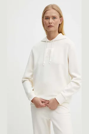 Armani Exchange Mikina dámská, barva, s kapucí, hladká, 6DYM78 YJEGZ
