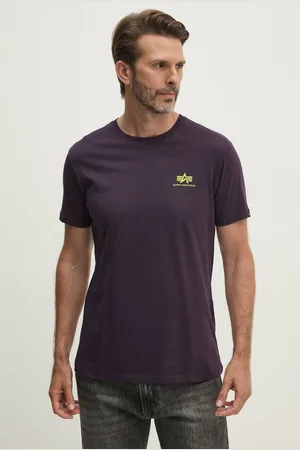 Alpha Industries Bavlněné tričko Backprint T barva, s potiskem