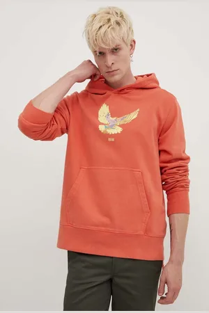 KSUBI Bavlněná mikina flight kash hoodie pánská, barva, s kapucí, s potiskem, MPS24FL009