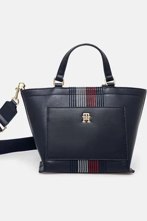 Tommy Hilfiger Kabelka tmavomodrá barva, AW0AW16708