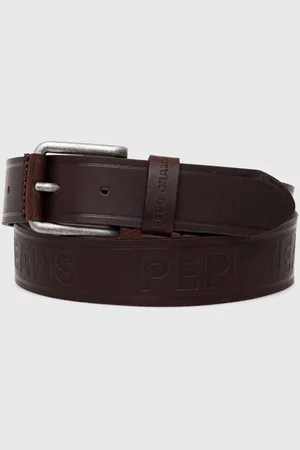 Pepe Jeans Kožený pásek DAYTON BELT pánský, barva, PM021027