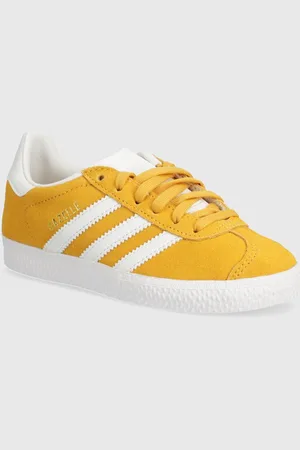adidas Dětské semišové sneakers boty GAZELLE C barva, IF9808