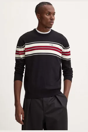 Msgm Vlněný svetr pánský, barva, lehký, 3740MM208.247594