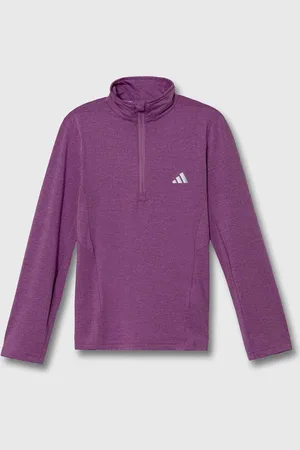 adidas Dětská mikina J HEA 1/2 ZIP barva, hladká, IV9581