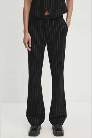 Bruuns Bazaar Kalhoty DecumariaBBCigga dámské, barva, jednoduché, high waist, BBW4080