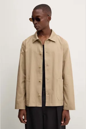 A.P.C. Bunda veste kerlouan logo pánská, barva, přechodná, COGEW.H03205