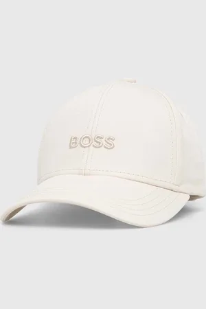 HUGO BOSS Bavlněná baseballová čepice černá barva, s aplikací, 50519889
