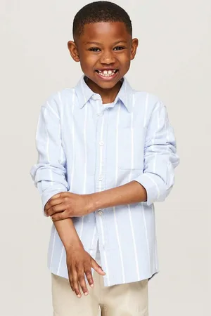 Tommy Hilfiger Dětská bavlněná košile KB0KB09081