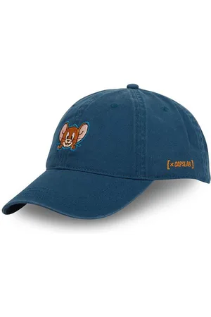Capslab Kšiltovka x Tom & Jerry tmavomodrá barva, s aplikací, CL/TAJ1/1/CAS/TJ2