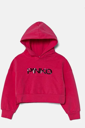 Pinko Dětská mikina barva, s kapucí, s potiskem, F4PIBGHS182