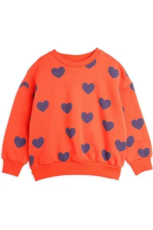 Mini Rodini Dětská mikina Hearts barva, vzorovaná