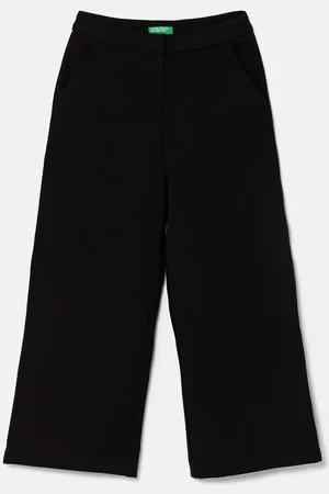 Benetton Dětské kalhoty barva, hladké, 4EOMCF017