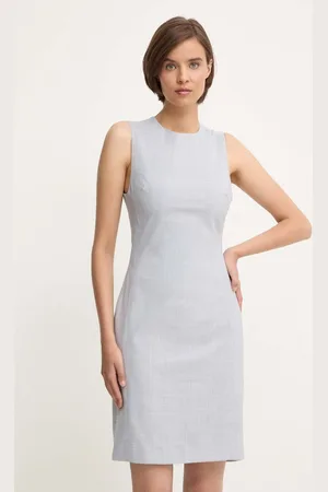 Calvin Klein Vlněné šaty barva, mini, K20K207577