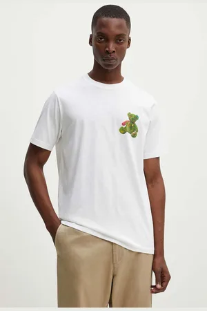 Paul Smith Bavlněné tričko barva, s potiskem, M2R.011R.NP4694