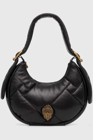 Kurt Geiger Kožená kabelka KENSINGTON PUFF SM HOBO barva, 2711400109