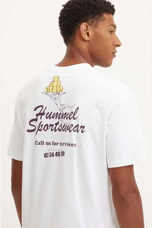 Hummel Bavlněné tričko x Peanuts barva, s potiskem, 226086