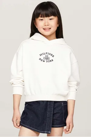 Tommy Hilfiger Dětská mikina barva, s kapucí, s aplikací, KG0KG08033