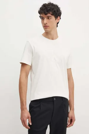 Calvin Klein Bavlněné tričko barva, s aplikací, J30J325916