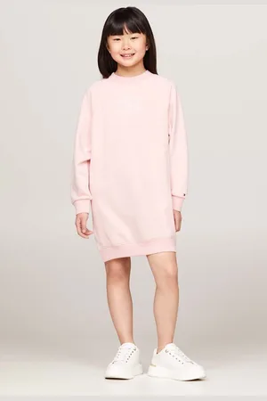 Tommy Hilfiger Dívčí šaty barva, mini, oversize, KG0KG08261