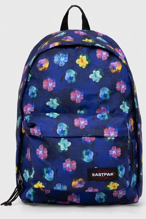 Eastpak Batoh OUT OF OFFICE tmavomodrá barva, velký, vzorovaný, EK0007672O41