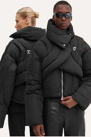 HELIOT EMIL Péřová bunda barva, zimní, oversize, HE.W.02.073.BLK01