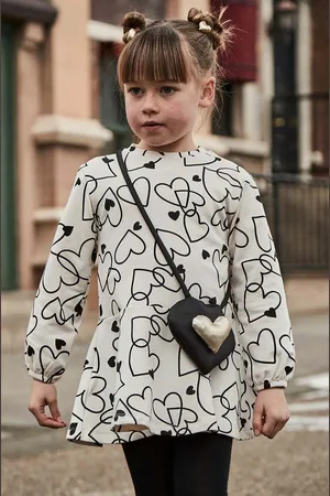 Mayoral Dívčí šaty barva, mini, 4931