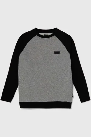 Vans Dětská mikina BY CORE BASIC barva, melanžová, VN000JBJ4ZY1