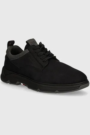 Tommy Hilfiger Semišové sneakers boty HILFIGER NUBUCK MIX HYBRID SHOE barva, FM0FM05092