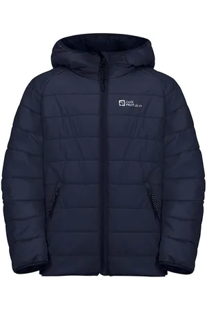 Jack Wolfskin Dětská bunda tmavomodrá barva, 1604145