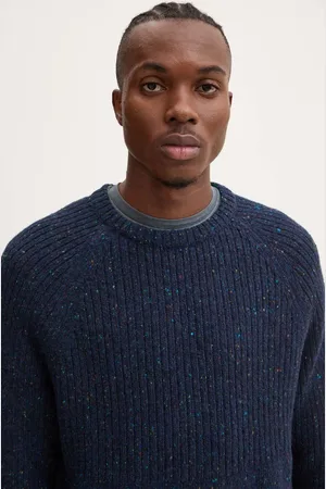 Paul Smith Vlněný svetr pánský, tmavomodrá barva, M2R.968Y.N22234