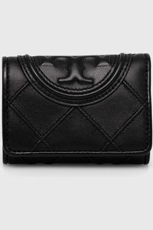 Tory Burch Kožená peněženka Fleming Soft Small barva, 156558.001