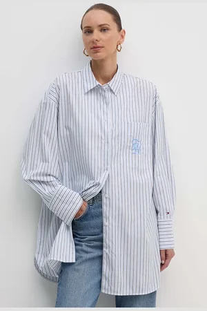 Tommy Hilfiger Bavlněná košile relaxed, s klasickým límcem, WW0WW42592