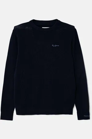 Pepe Jeans Dětský bavlněný svetr TOTTENHAM CREW barva, lehký, PB701224
