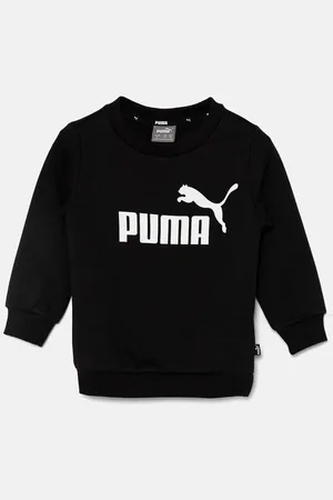 PUMA Dětská mikina ESS Big Logo Crew FL B barva, s potiskem