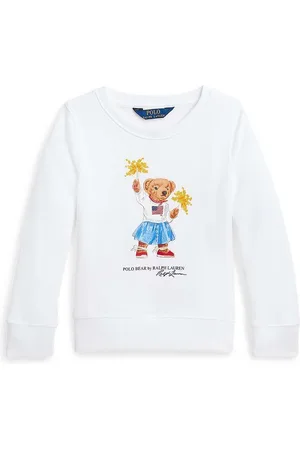 Ralph Lauren Dětská bavlněná mikina barva, s potiskem, 312945063001