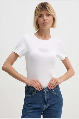 Calvin Klein Bavlněné tričko barva, J20J223625