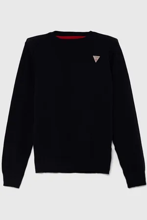 Guess Dětský svetr tmavomodrá barva, lehký, N0YR04 Z2VV0