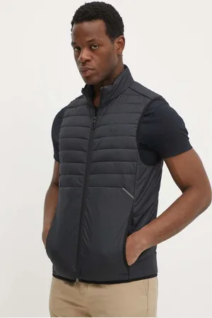 HUGO BOSS Vesta tmavomodrá barva, 50514762