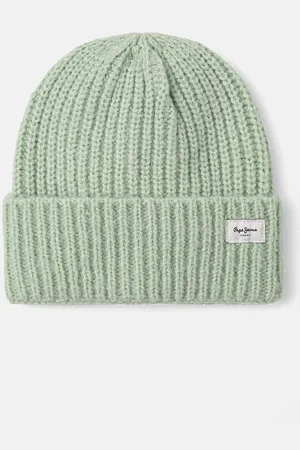 Pepe Jeans Čepice WENEBA HAT tmavomodrá barva, z husté pleteniny, PL040355