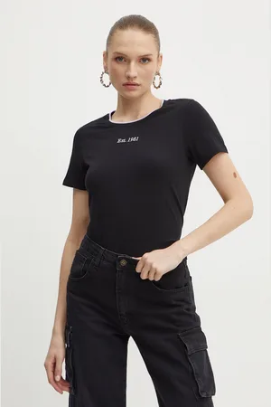 Guess Bavlněné tričko TWEED barva, W4YI27 I3Z14