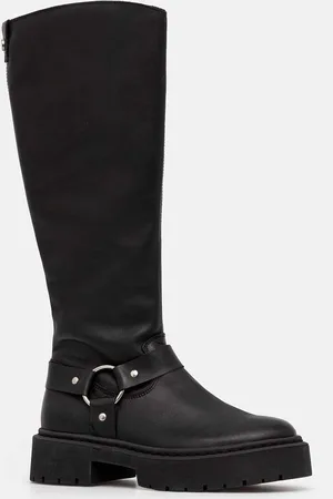 Steve Madden Kozačky Glimmer dámské, barva, na plochém podpatku, lehce zateplené, SM11003331