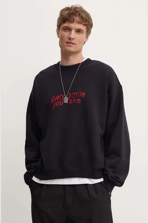 Msgm Bavlněná mikina pánská, barva, s aplikací, 3740MM136.247795
